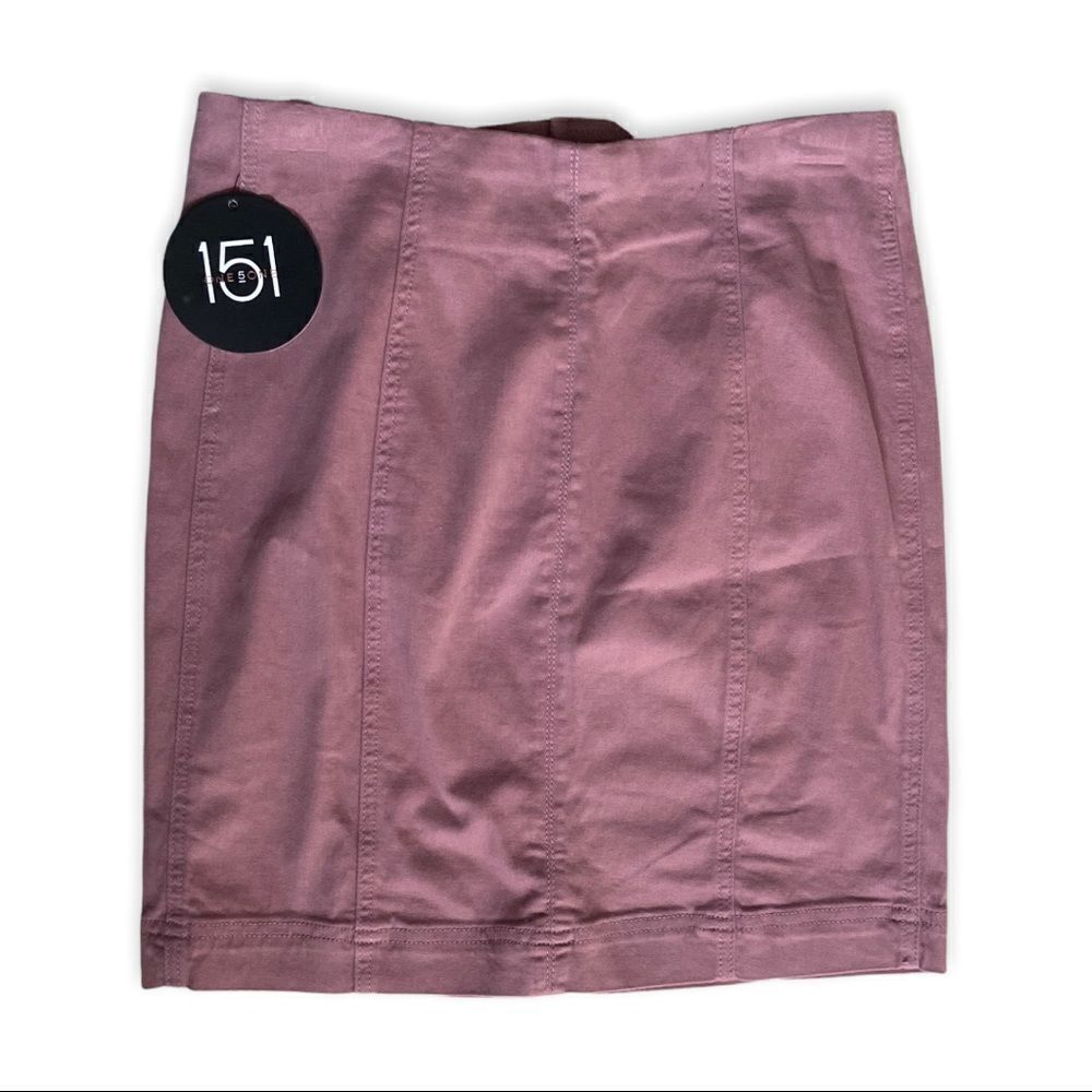 NWT 151 Solid Pink  Mean Girls Juniors Small Mini Pencil Skirt